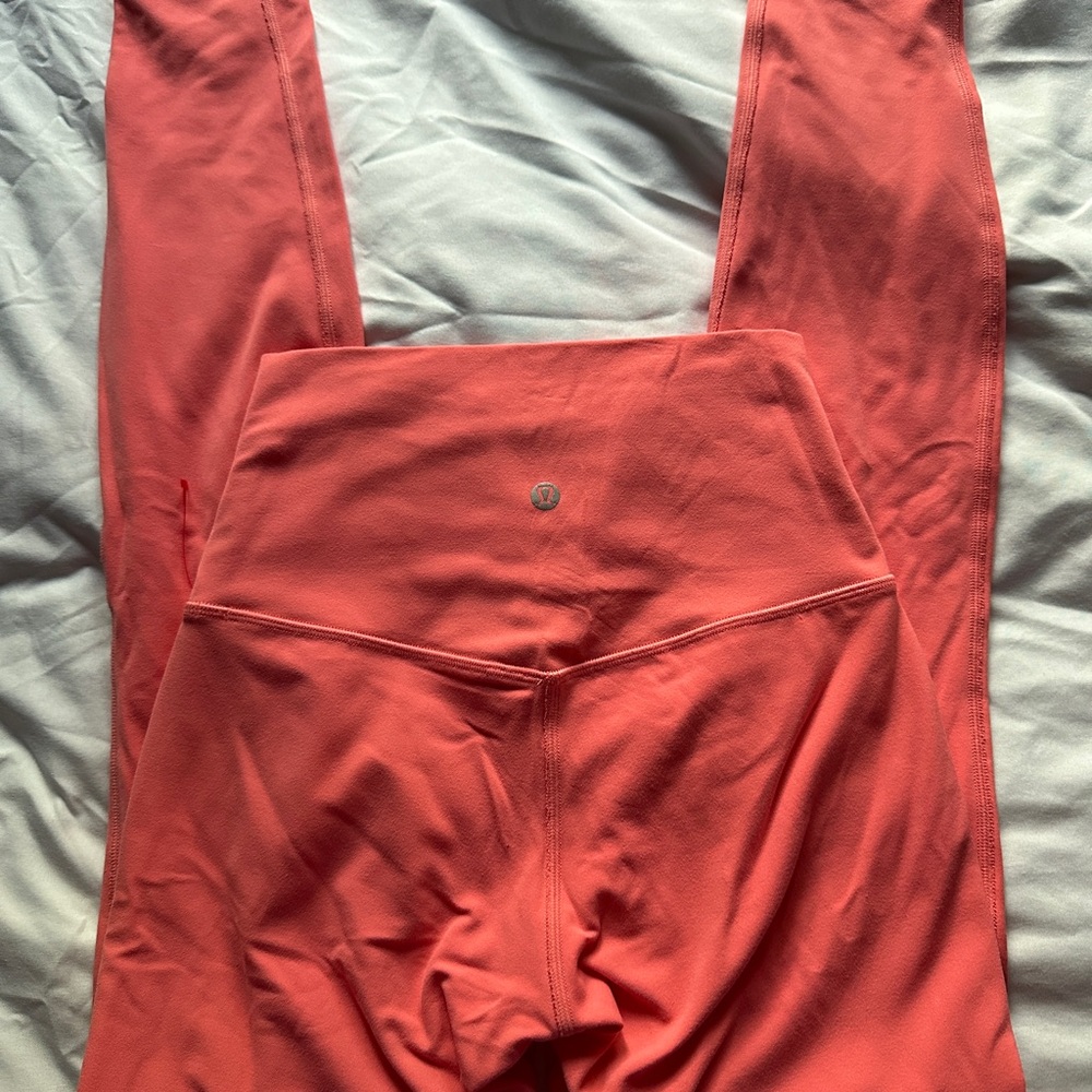Lululemon Raspberry Cream Align Leggings